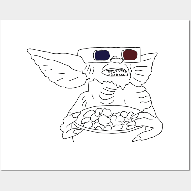 gremlin Wall Art by fabsgivens 